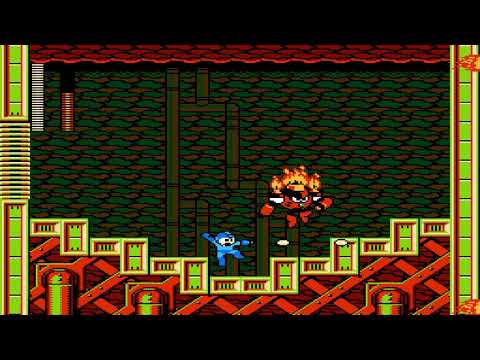 Mega Man 9 Magma Man No Damage / Buster Only