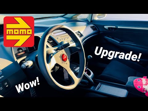 MOMO Monte Carlo Steering Wheel Install!