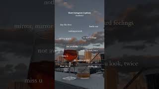 Download lagu Short Instagram Captions - #instagram #captionsforinstagram #aesthetic #instagramcaptions mp3