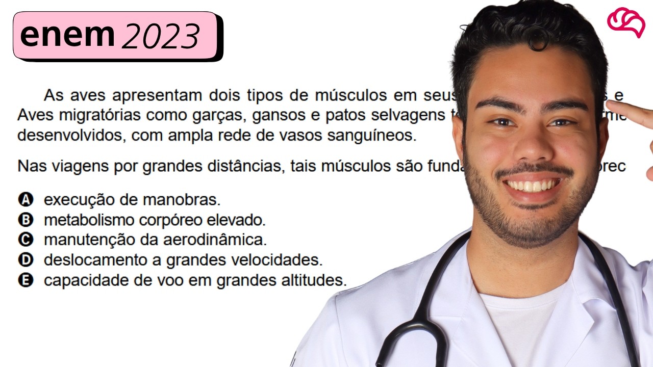 Resolução em Vídeo — Questão 95 ENEM 2023
