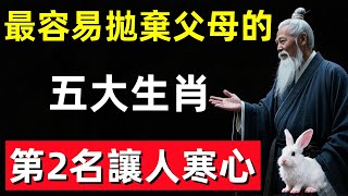 最容易拋棄父母的五大生肖，第2名讓人寒心！#修行思維 #修行 #福報 #禪 #道德經 #覺醒 #開悟 #禅修