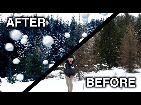 Snow Fight - Before and After Visual Effects