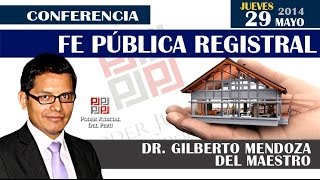 Fe Pública Registral