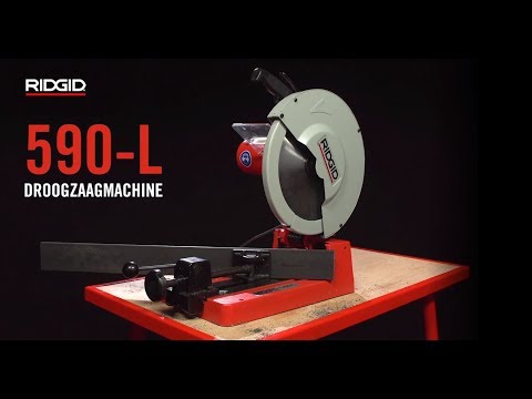 Video preview RIDGID 590L droogzaagmachine 3