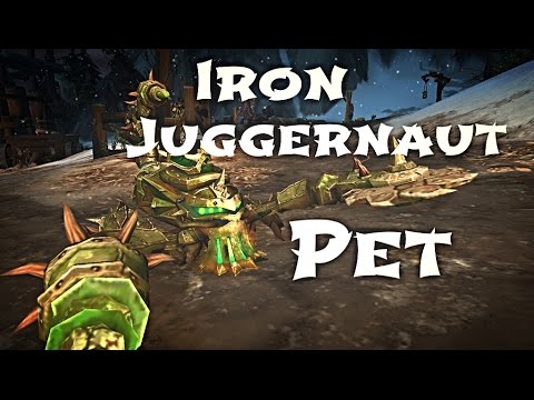 WoW Guide - Taming an Iron Juggernaut - Hunter Pet