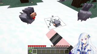 【月野ルナ】マイクラでヒヨコを見てみたいのです🐥【Vtuber】