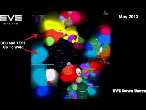 EVE-Online Influence Map 2013