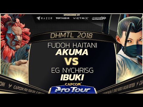 Fudoh Haitani (Akuma) vs EG NYChrisG (Ibuki) - DH Montreal 2018 Pools - SFV - CPT 2018