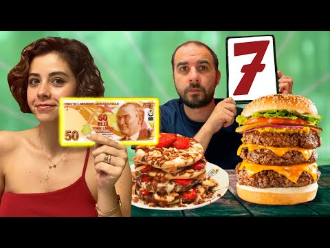 50TL'YE EN İYİ YEMEĞİ KİM SİPARİŞ EDECEK?