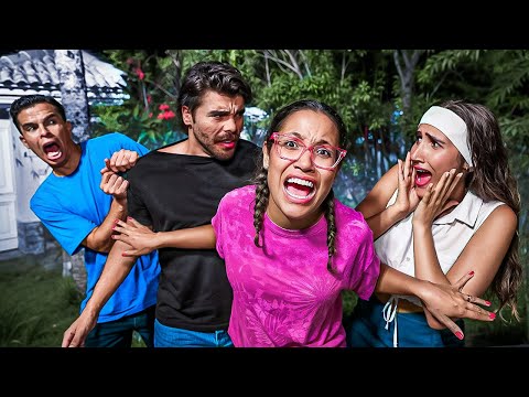 THE CRAZY NEIGHBOR ATTACKED THE BULLY TO DEFEND US! *It went wrong