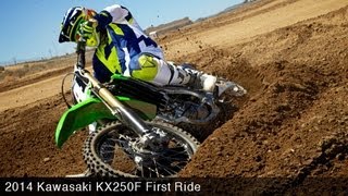 2014 Kawasaki KX250F First Ride - MotoUSA