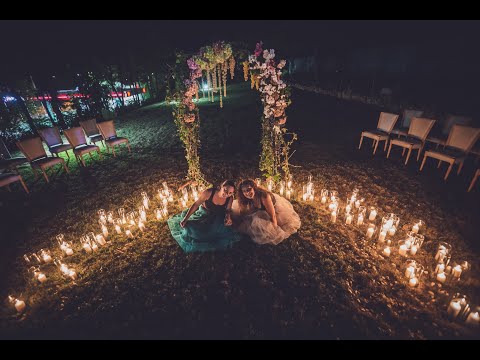 WEDDING CAFE in the romantic Villa Sintica! Our story for an outdoor wedding in the perfect location