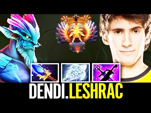DENDI Leshrac [FULL GAMEPLAY] - Pro Midlane Guide | Dota 2 IMMORTAL GAMEPLAY