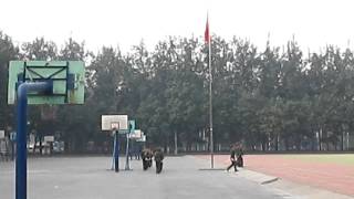 preview picture of video 'ASU China 2012 - Raising the Chinese Flag, part II'