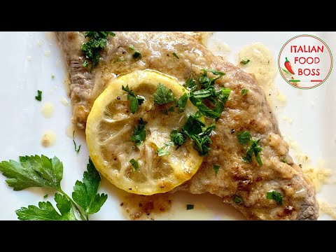 The ultimate Lemon Scaloppine Recipe - AUTHENTIC ITALIAN RECIPE!