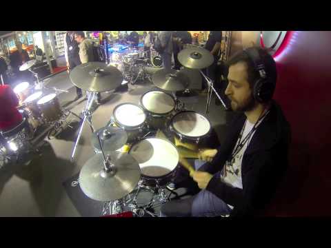 drum-tec booth at MusikMesse Frankfurt 2013 Halle 3.0 Part 2