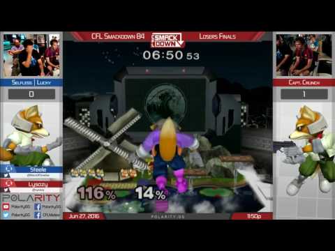 CFL Smackdown 84 Melee - Selfless | Lucky (Fox) vs Capt. Crunch (Red) - Losers Finals