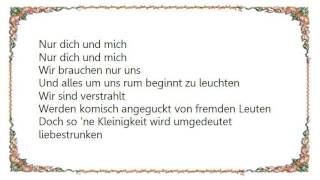 Curse - Wir brauchen nur uns Lyrics