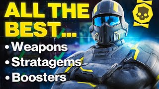 I 100% Completed EVERY Warbond in Helldivers 2.  The Best Unlocks Are…