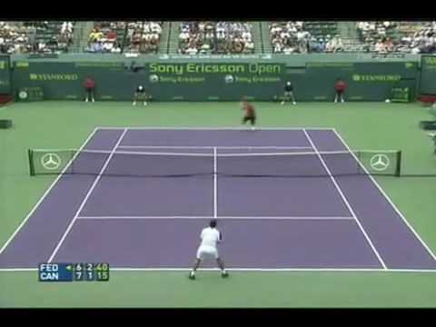 Federer Vs Canas Amazing Match - Miami 2007