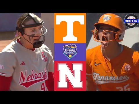 #3 Tennessee vs #8 Nebraska | Shriners Children's Clearwater Invitational | 2026 College Softball
