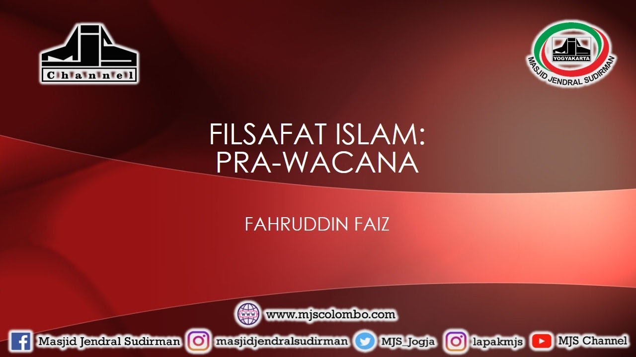 Ngaji Filsafat 37 : Filsafat Islam - Pra Wacana