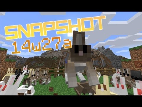 Minecraft - Snapshot Review [NL] 14w27a (Rabbits!)