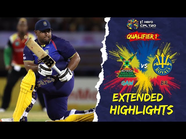Extended Highlights | Barbados Royals vs Guyana Amazon Warriors | CPL 2022