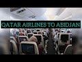 IMPORTANT QATAR AIRWAYS INAUGURAL FLIGHT TO ABIDJAN IVORY COAST