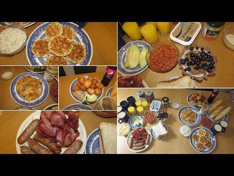 Congolese Breakfast VS British Breakfast