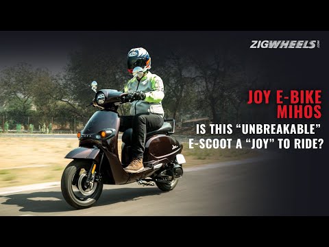 Joy E-Bike Mihos First Ride Review | Worthy alternative to the TVS iQube and Ola S1?