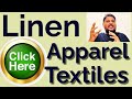 How Linen Is Made Linen Fabric Apparel Garments Yarn Fiber Manufacturing Process Linen