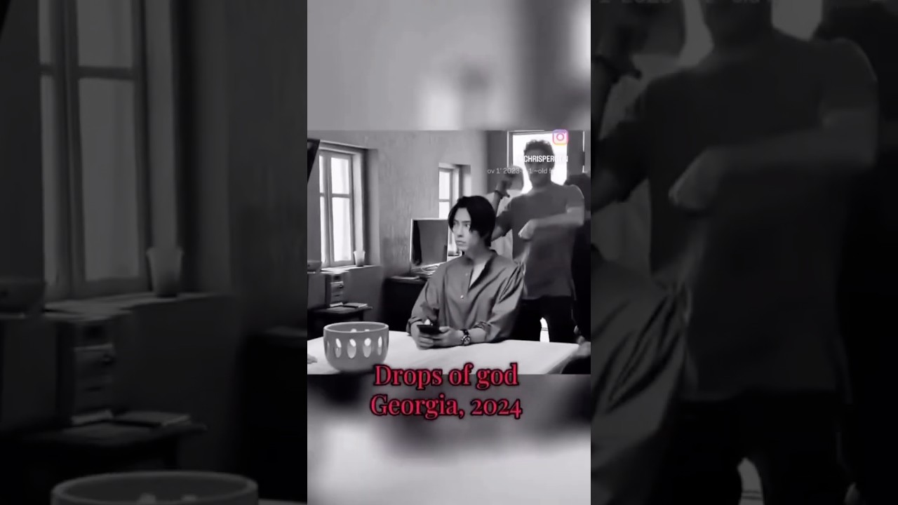 Tomohisa Yamashita #山下智久 #dropsofgod behind the scene #shorts