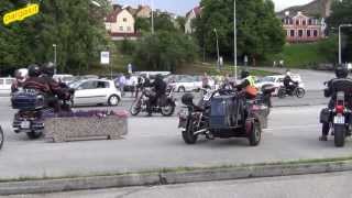 preview picture of video 'MC-träff i Visby på Gotland, Sverige 26.06.2013'