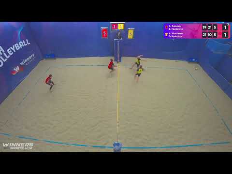 15:45 A. Zabuha / B. Moldovan - A. Matvieiev / D. Korobkov 19.10.2022 | Winners Beach Volleyball