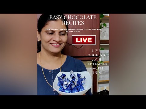 Easy Chocolate Recipes /Live cooking/By Shaji George