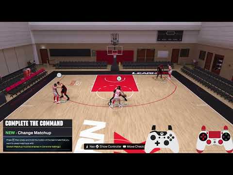 NBA 2K26 How to change Matchup