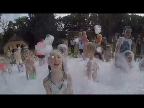 Wat een schuimparty kanon !!