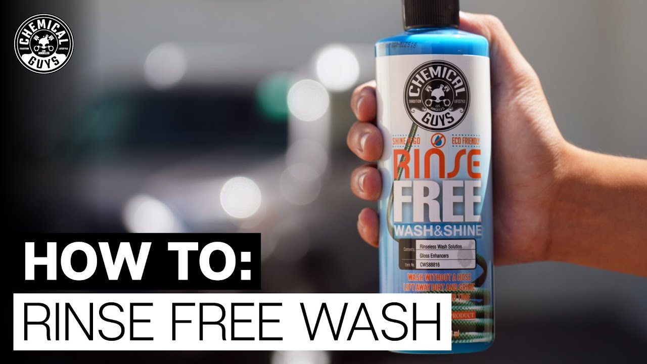 Chemical Guys CWS88816 Rinse-Free Car Wash & Shine Rinseless Soap (Use with  Bucket), Safe for Cars, Trucks, SUVs, Motorcycles, RVs & More, 16 fl oz