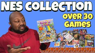 Collection of ALL my Nintendo NES games