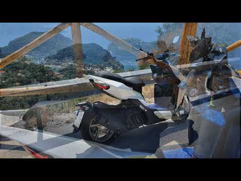 SYM DRG 160 in Corfu Video by Andy Sound by Scott Holmes  Teamwork