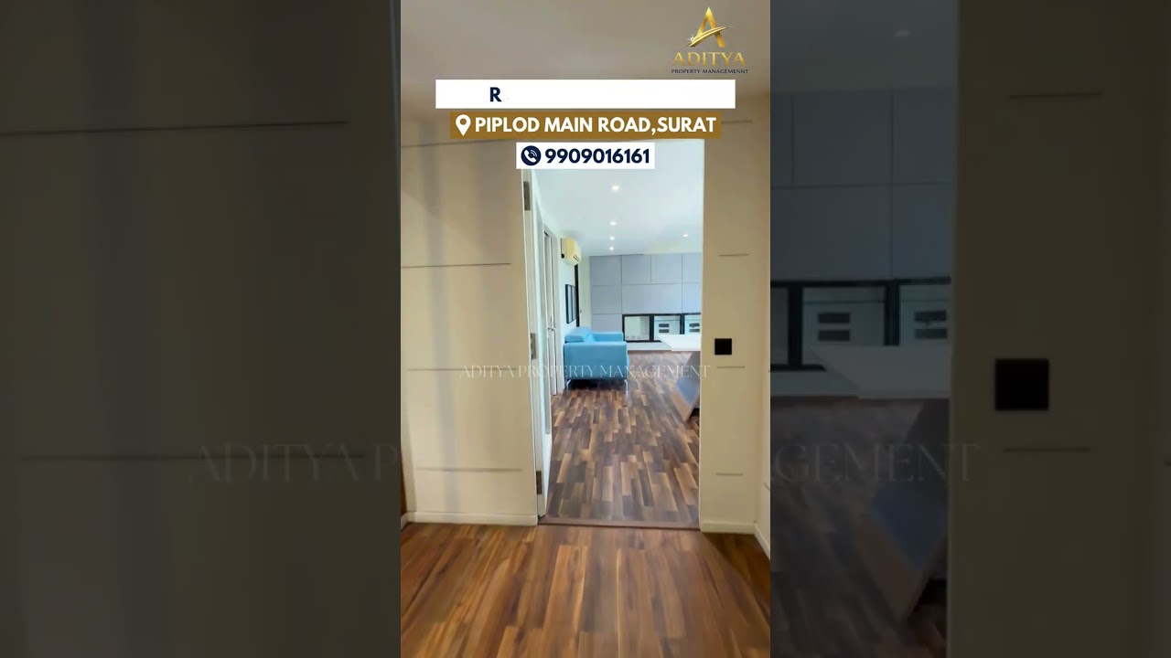 Fully Furnished Office For Rent - Piplod Main Road, Surat. in Piplod, Surat — photo 1 of 11