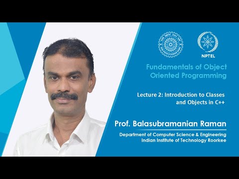 Lecture 1 Introduction to Object Oriented Programming
