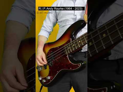 R.I.P. Andy Rourke of The Smiths #bass #thesmiths #music #guitar