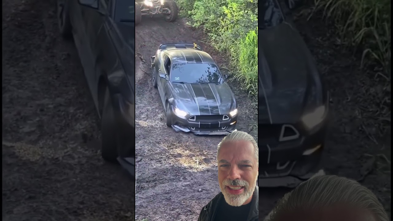 FOI SEGUIR O WAZE E OLHA NO QUE DEU 🤡 #fordmustang #automobile