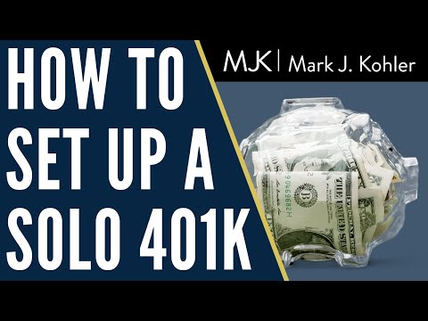 How to Setup a Solo 401k as a Business Owner