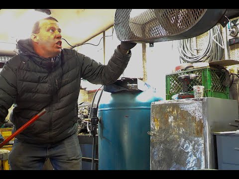 SAYLOR BEALL AIR COMPRESSOR REBUILD PART 1
