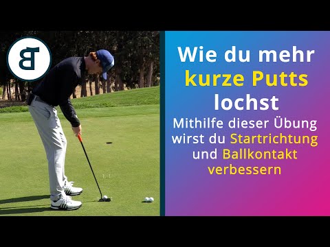 Puttübung | Mehr kurze Putts lochen mit dem Doppel-Gate-Drill | Gute Ballkontakte und Startrichtung