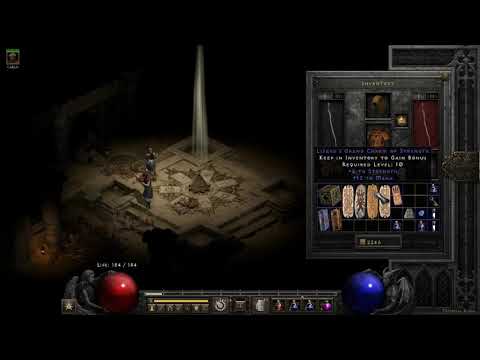 Diablo 2 Resurrected Tech Alpha 21lvl Fire Sorc Duriel Kill