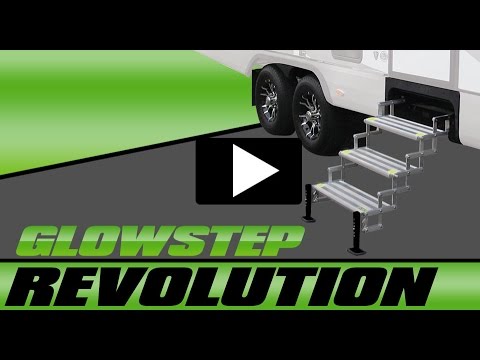 GlowStep Revolution - RV steps for trailers